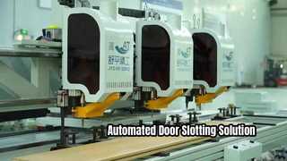 Trung tâm xử lý bản lề và khóa khung cửa DFH Máy gia công CNC