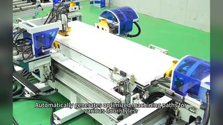 آلة CNC لباب الخشب تركيب سريع للأجهزة .1