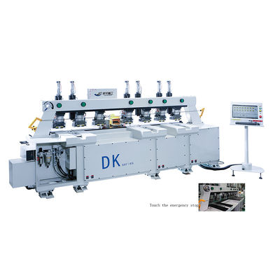 Buen precio Linea de producción de puertas de madera WPC multifunción Perforación fresadora máquina de fabricación en línea