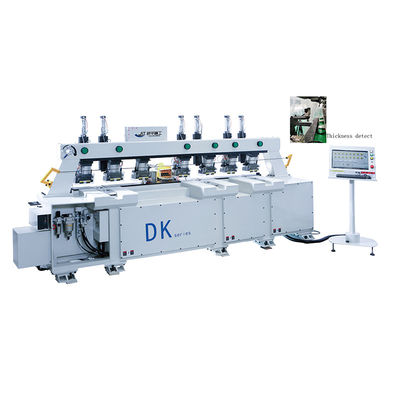 Harga yang bagus CNC dirakit WPC Pintu Frame Membuat Mesin Pengeboran Dan Milling Center on line