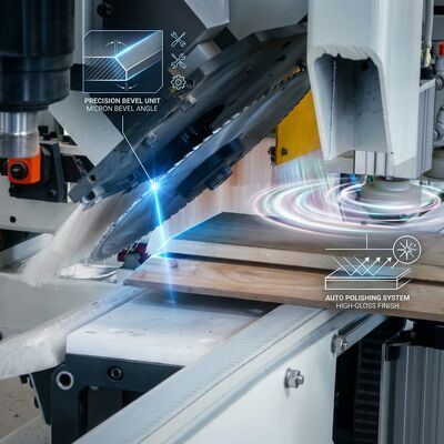 Good price High-Speed Rack Pinion Wood Door Cutting Machine 3000mm Max Cutting Length online