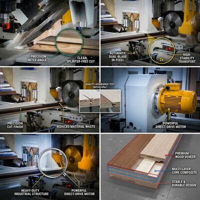 Good price In-Line Production Wood Door Cutting Machine For Automatic Door Frame Lines online