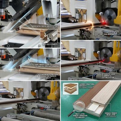 Good price Heavy-Duty 3000kg Wood Door Cutting Machine With Anti-Vibration Machine Frame online